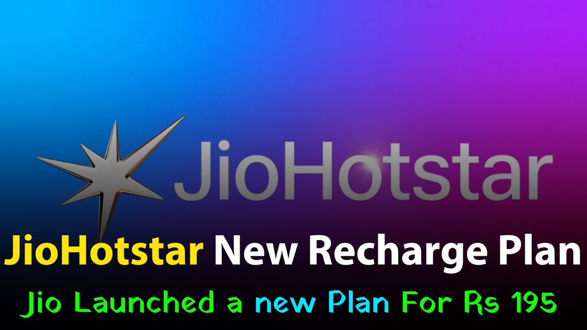 JioHotstar New Recharge Plan